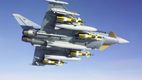 eurofighter bombs missiles